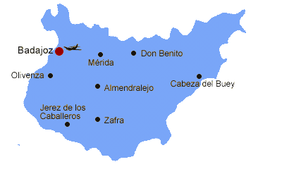 Imagen de Orellana de la Sierra mapa 06750 5 
