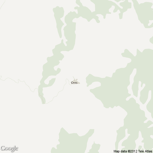 Imagen de Orés mapa 50619 1 