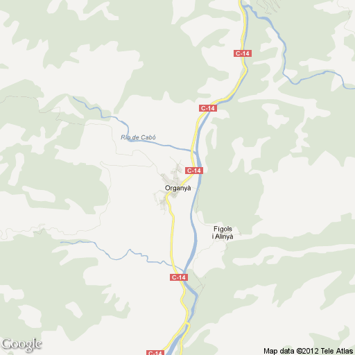 Imagen de Organyà mapa 25794 1 