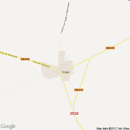 Imagen de Orgaz mapa 45450 1 