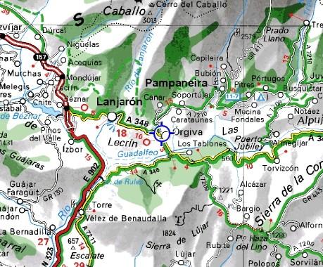 Imagen de Órgiva mapa 18400 5 