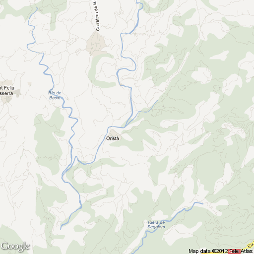 Imagen de Oristà mapa 08518 1 