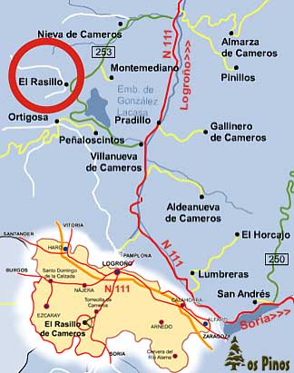 Imagen de Ortigosa de Cameros mapa 26124 3 