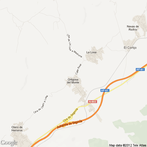 Imagen de Ortigosa del Monte mapa 40421 1 