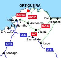 Imagen de Ortigueira mapa 15330 6 