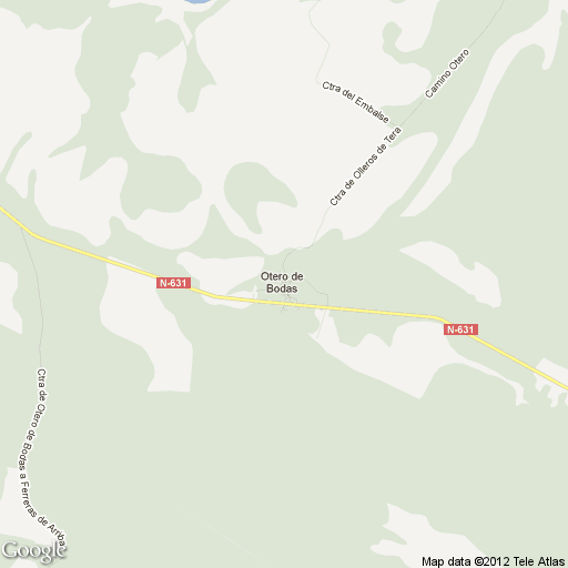 Imagen de Otero de Bodas mapa 49336 1 