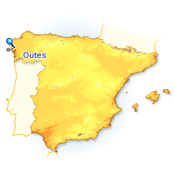 Imagen de Outes mapa 15230 4 