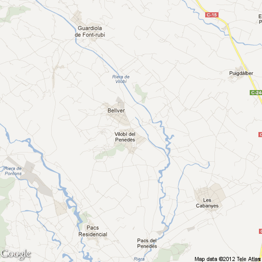 Imagen de Pacs del Penedès mapa 08796 1 