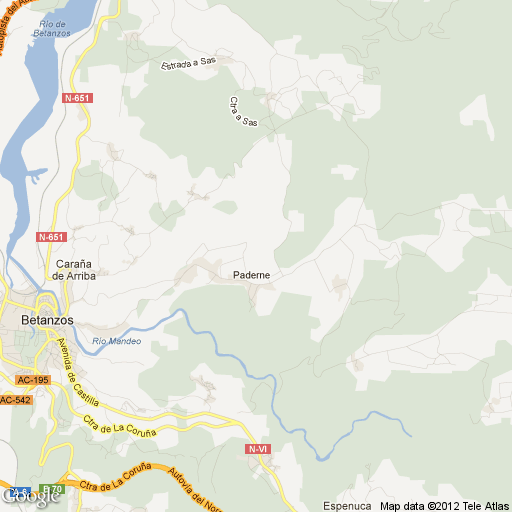 Imagen de Paderne mapa 15314 1 