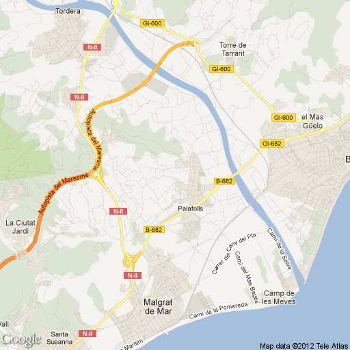 Imagen de Palafolls mapa 08389 1 