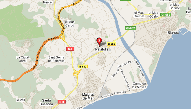 Imagen de Palafolls mapa 08389 4 