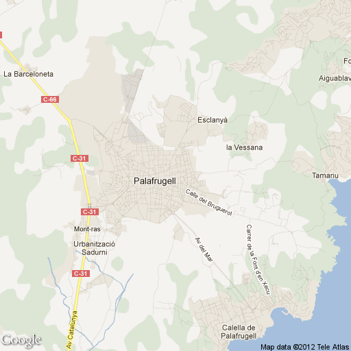 Imagen de Palafrugell mapa 17200 1 