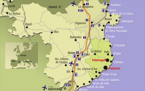 Imagen de Palafrugell mapa 17200 2 