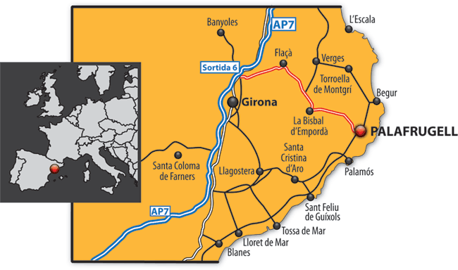 Imagen de Palafrugell mapa 17200 6 