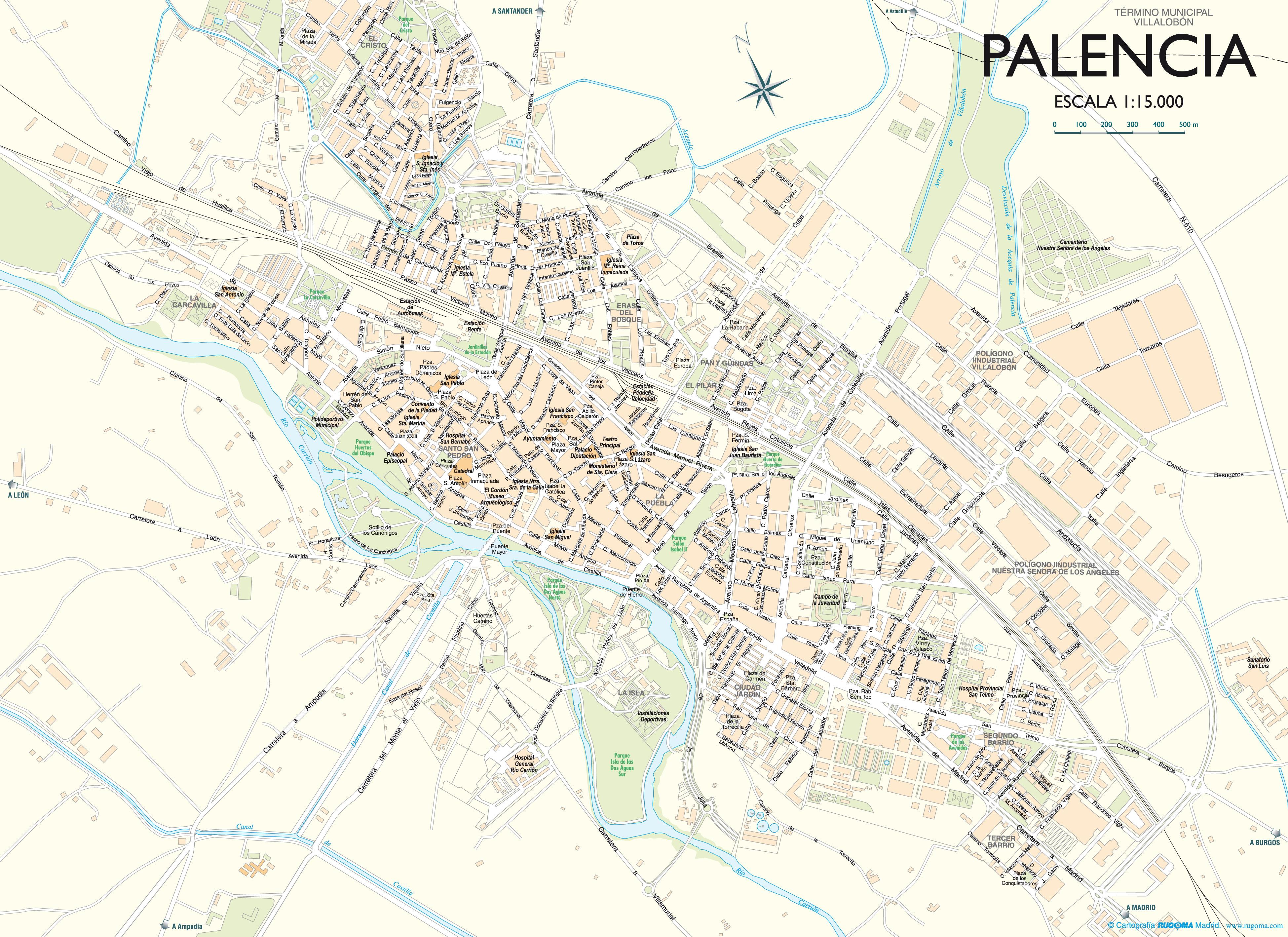 Imagen de Palencia mapa 34001 5 