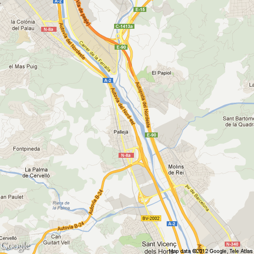 Imagen de Pallejà mapa 08780 1 