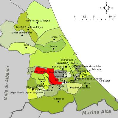Imagen de Palma de Gandía mapa 46724 4 