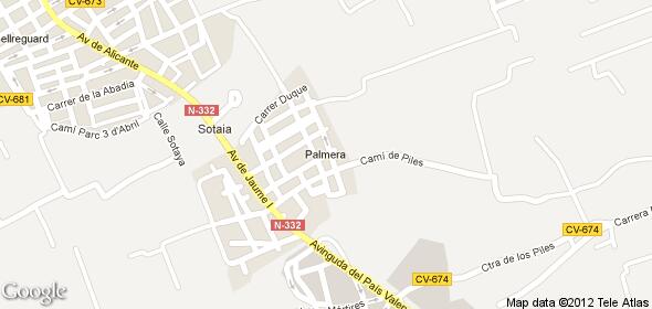 Imagen de Palmera mapa 46714 2 