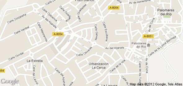 Imagen de Palomares del Río mapa 41928 3 
