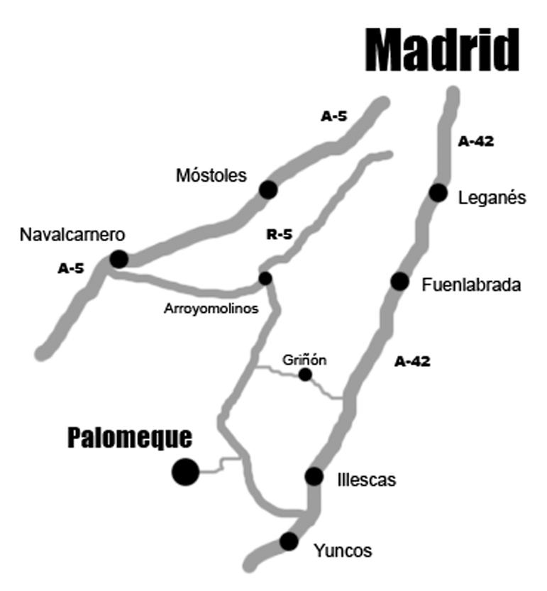 Imagen de Palomeque mapa 45213 5 
