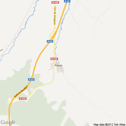 Imagen de Paniza mapa 50480 1 