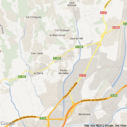 Imagen de Parets del Vallès mapa 08150 1 