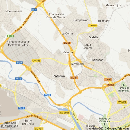 Imagen de Paterna mapa 46980 1 