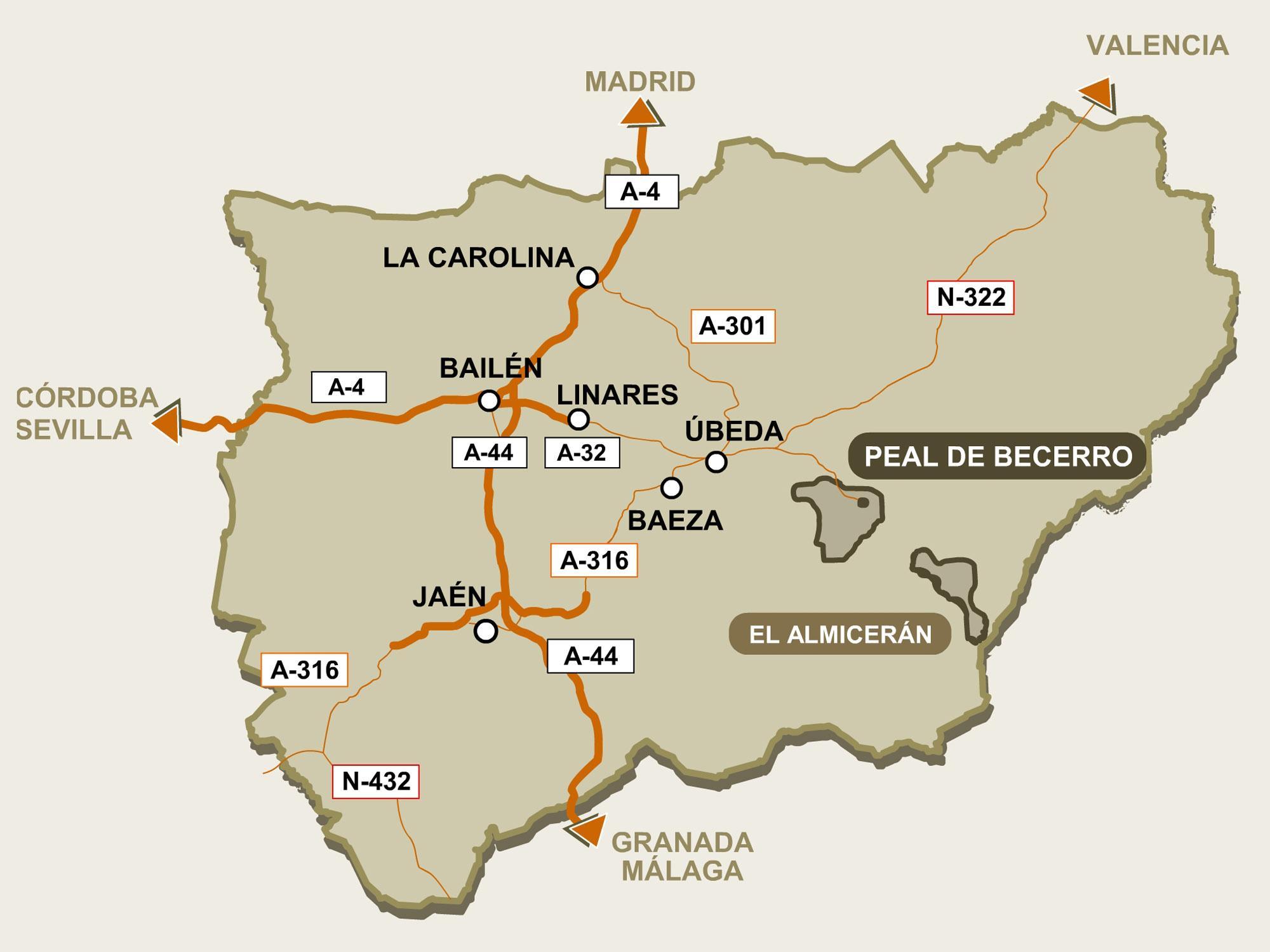 Imagen de Peal de Becerro mapa 23460 2 