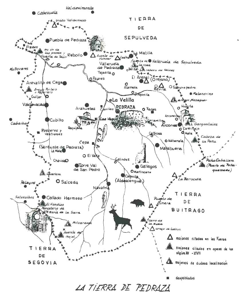 Imagen de Pedraza mapa 40172 1 