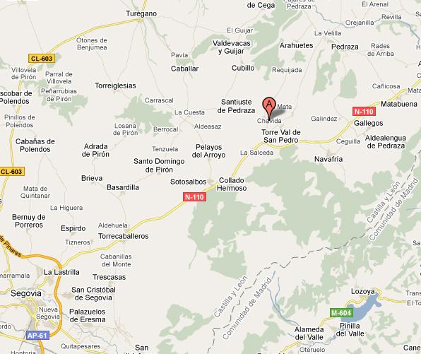 Imagen de Pedraza mapa 40172 2 