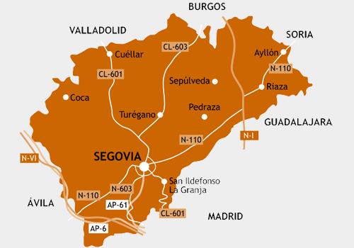 Imagen de Pedraza mapa 40172 6 