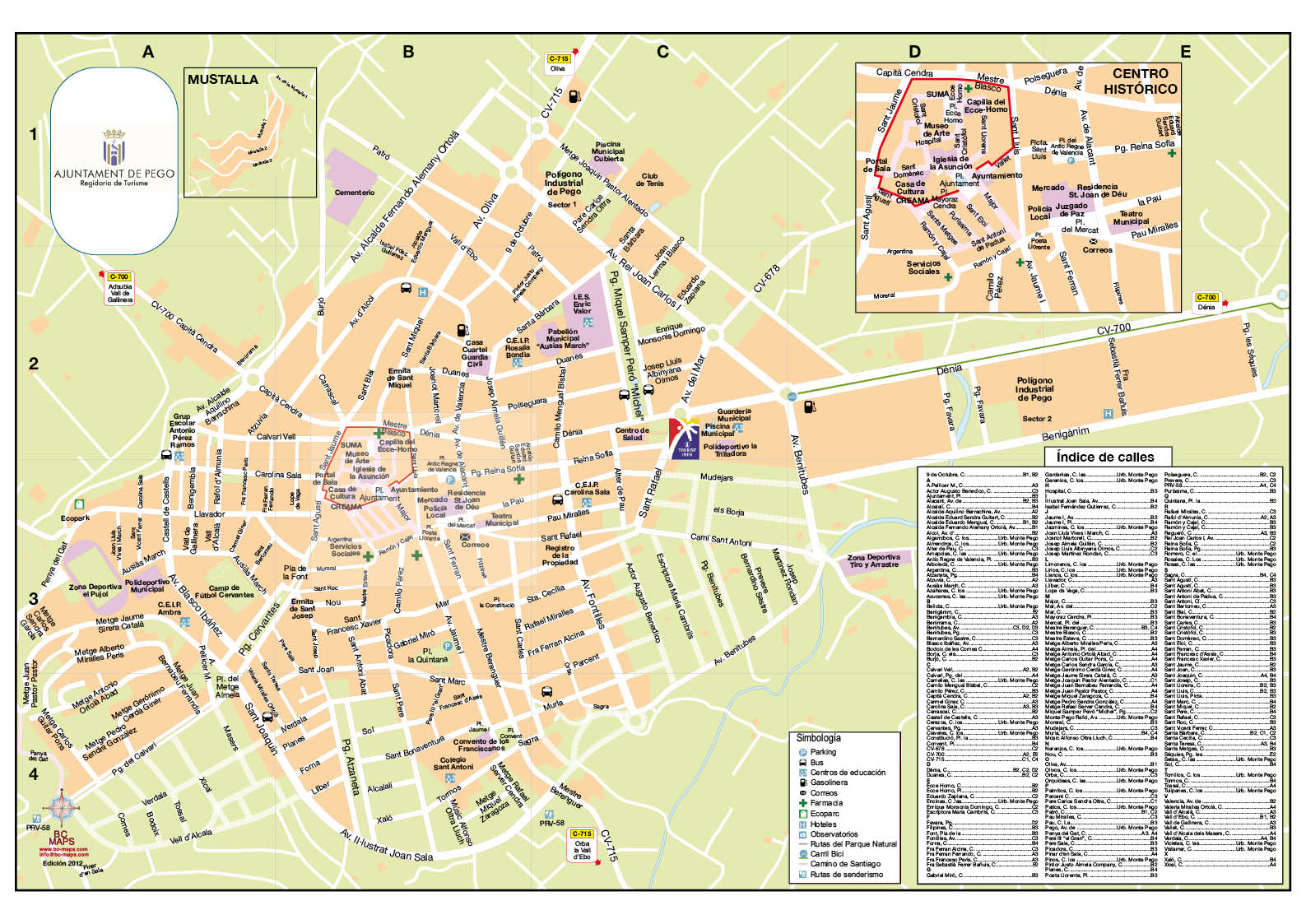 Imagen de Pego mapa 03780 2 