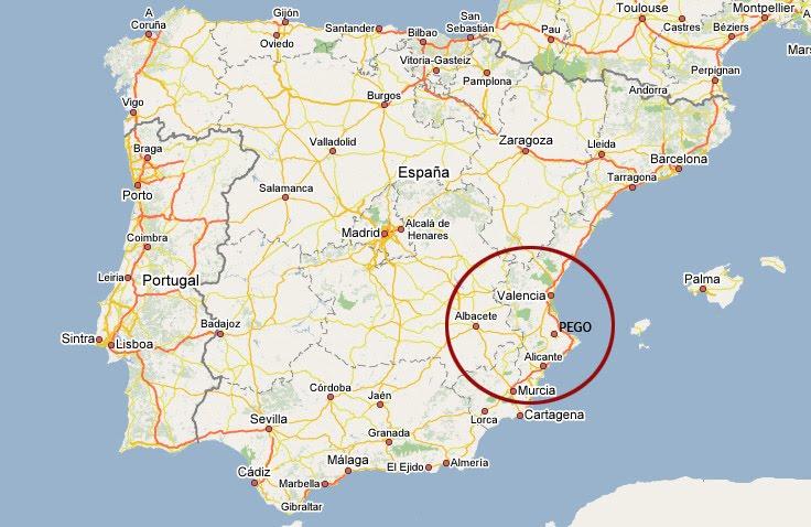 Imagen de Pego mapa 03780 5 