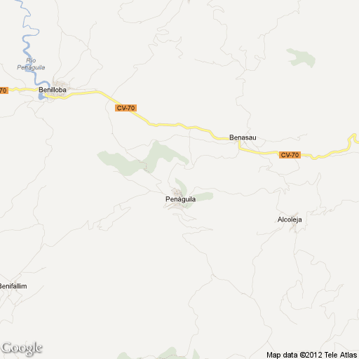 Imagen de Penàguila mapa 03815 1 