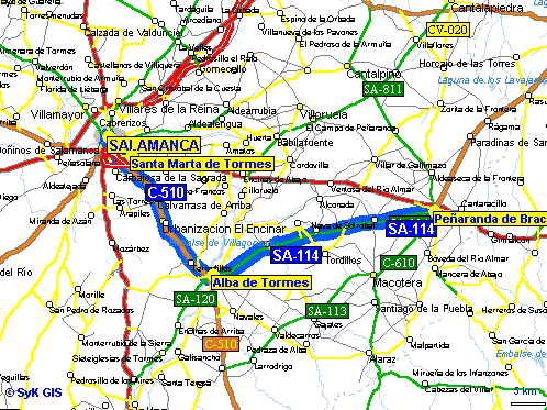 Imagen de Peñaranda de Bracamonte mapa 37300 2 