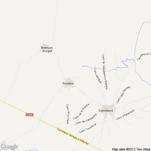 Imagen de Penelles mapa 25335 1 