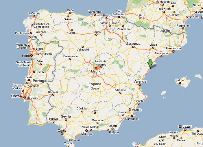 Imagen de Peñíscola mapa 12598 2 