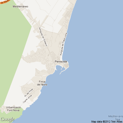 Imagen de Peñíscola mapa 12598 3 