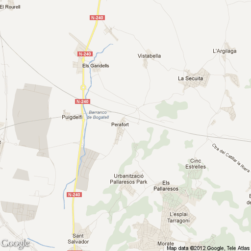 Imagen de Perafort mapa 43152 1 
