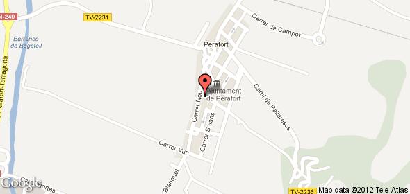 Imagen de Perafort mapa 43152 5 