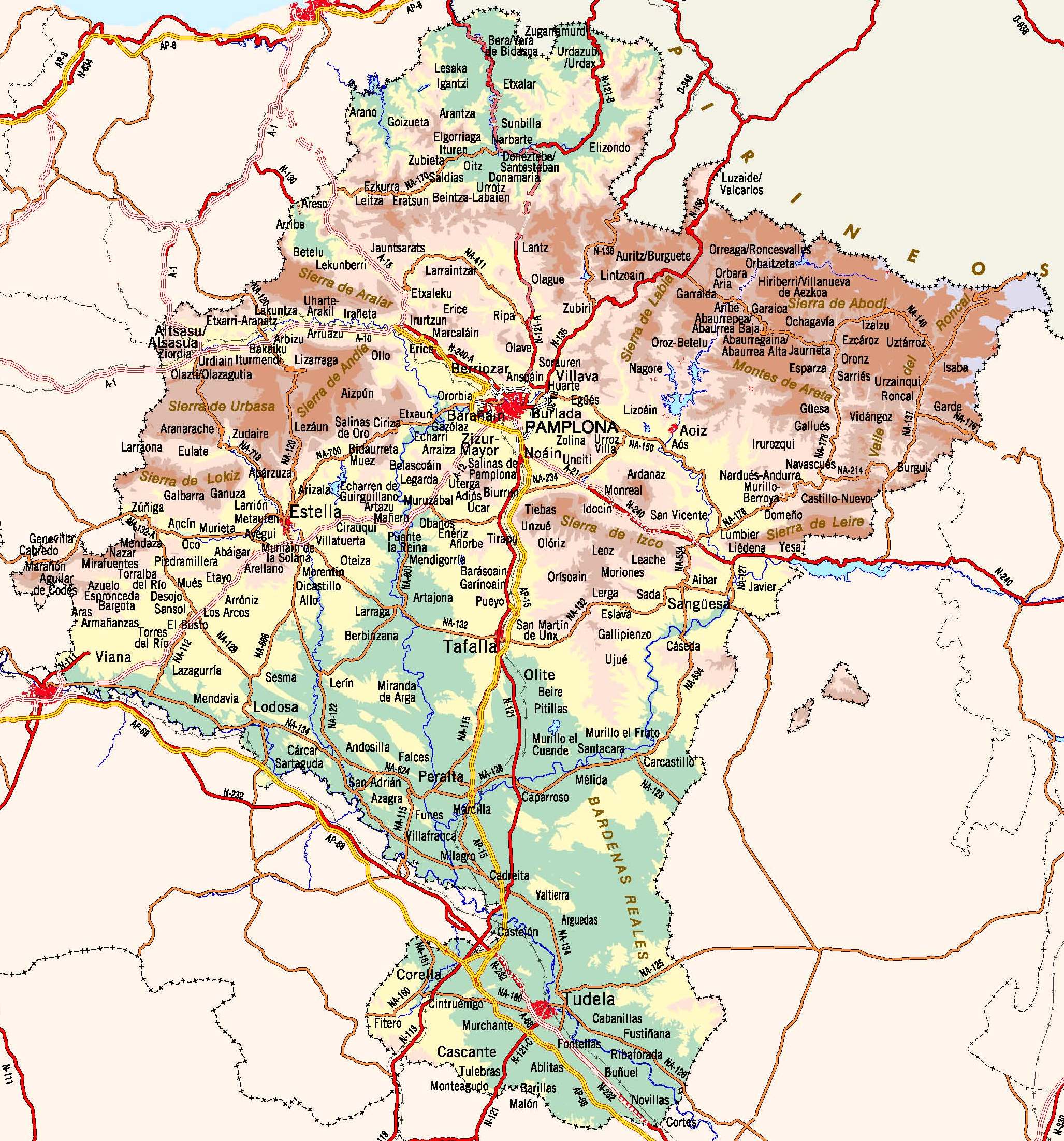 Imagen de Peralta mapa 31350 2 