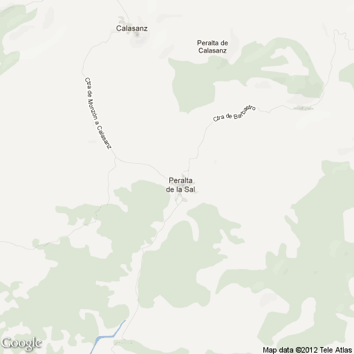 Imagen de Peralta de Calasanz mapa 22513 1 