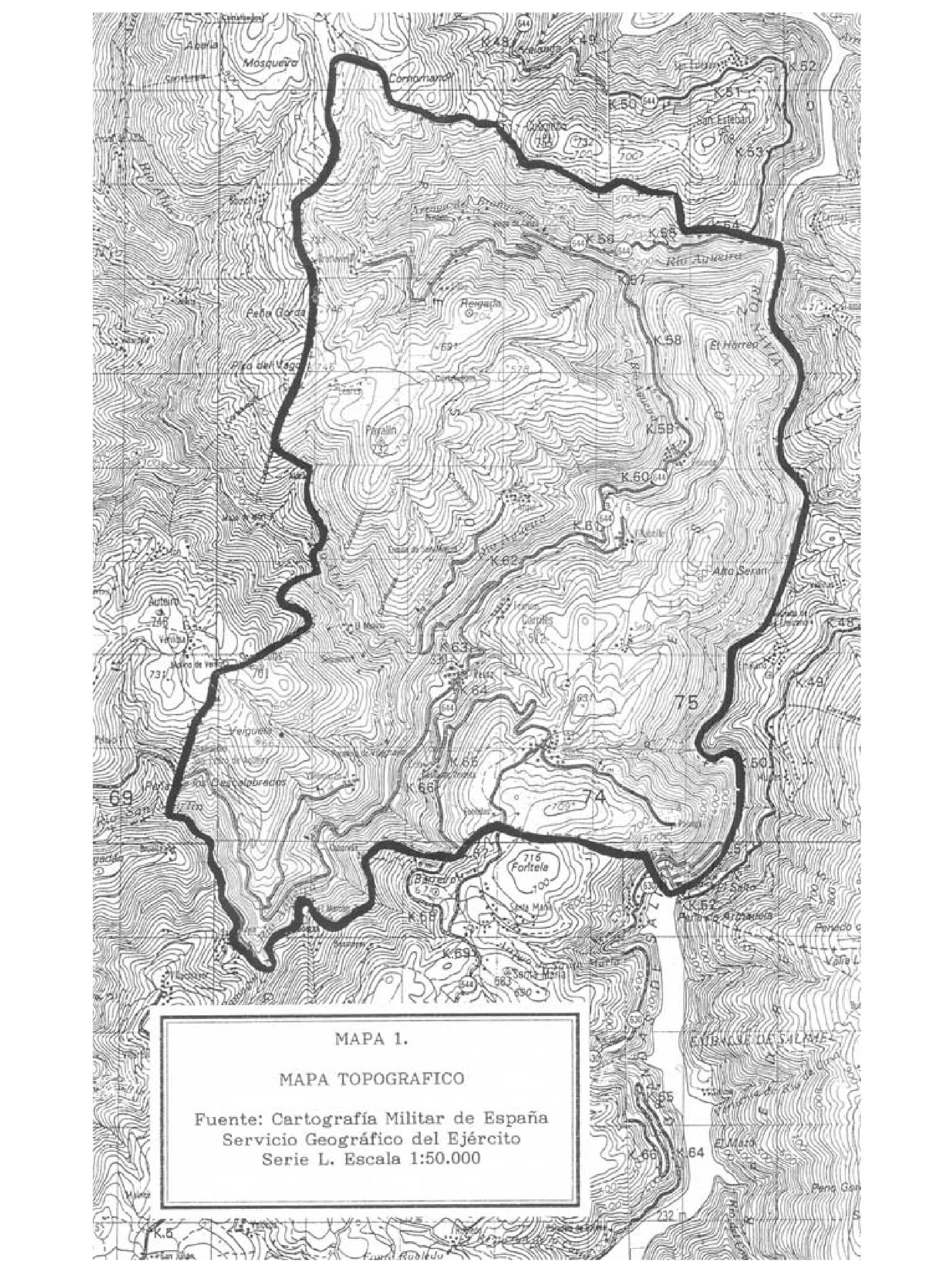 Imagen de Pesoz mapa 33735 2 