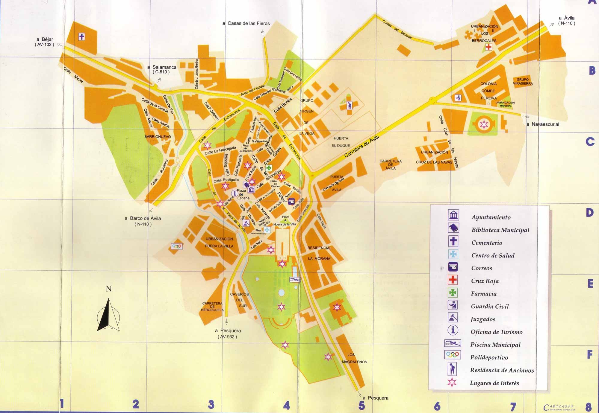 Imagen de Piedrahíta mapa 05500 5 