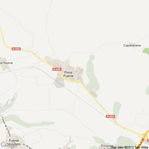 Imagen de Pinos Puente mapa 18240 2 