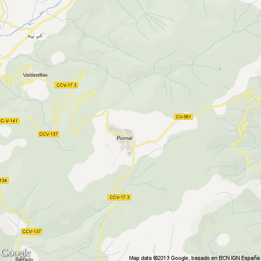 Imagen de Piornal mapa 10615 1 