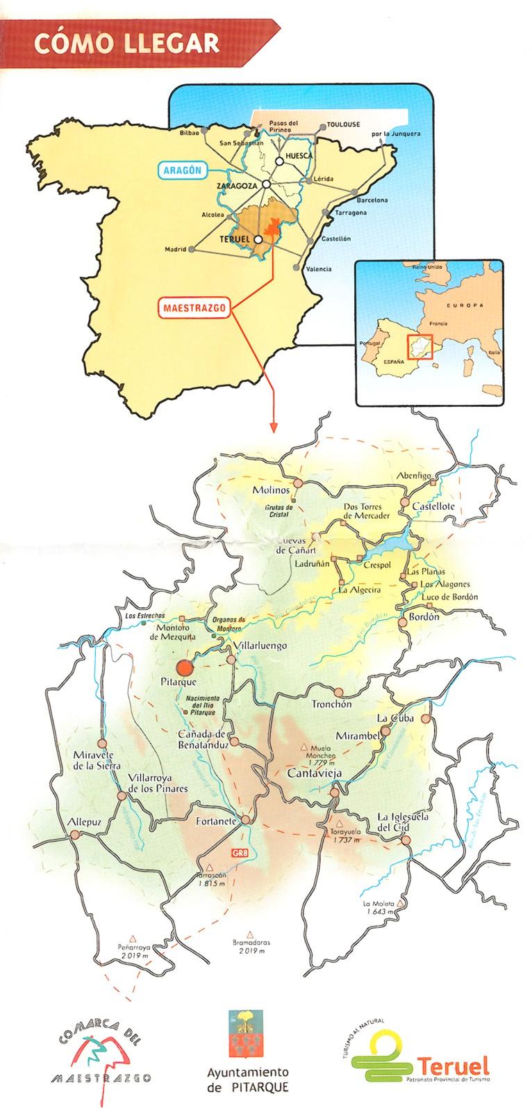 Imagen de Pitarque mapa 44555 6 