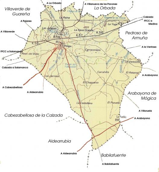 Imagen de Pitiegua mapa 37490 3 
