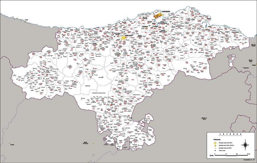 Imagen de Polaciones mapa 39557 6 