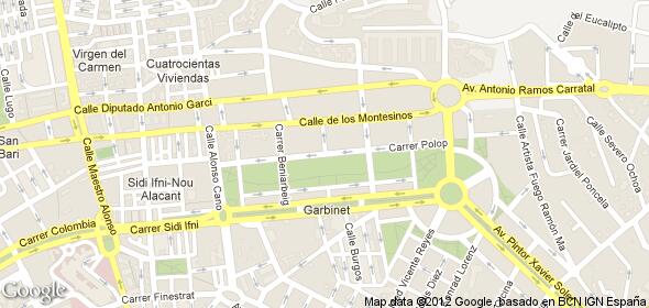 Imagen de Polop mapa 03520 4 